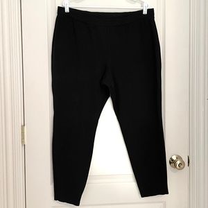 Chico's Black So Slimming Ankle Pants Sz 3/16